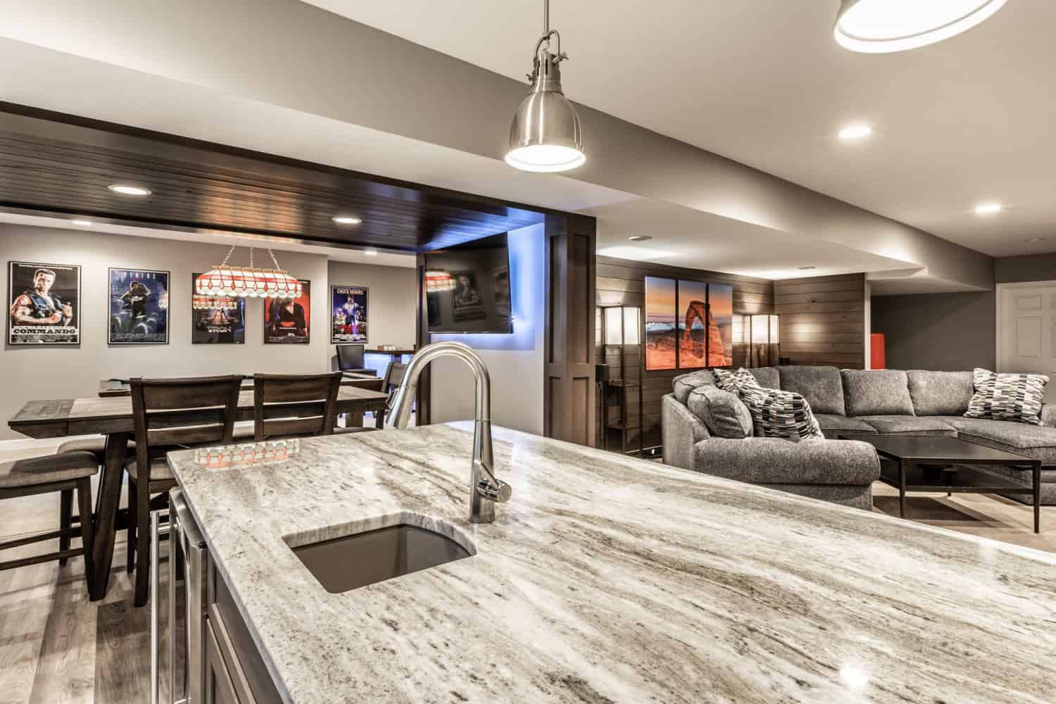 modernizing your finished basement