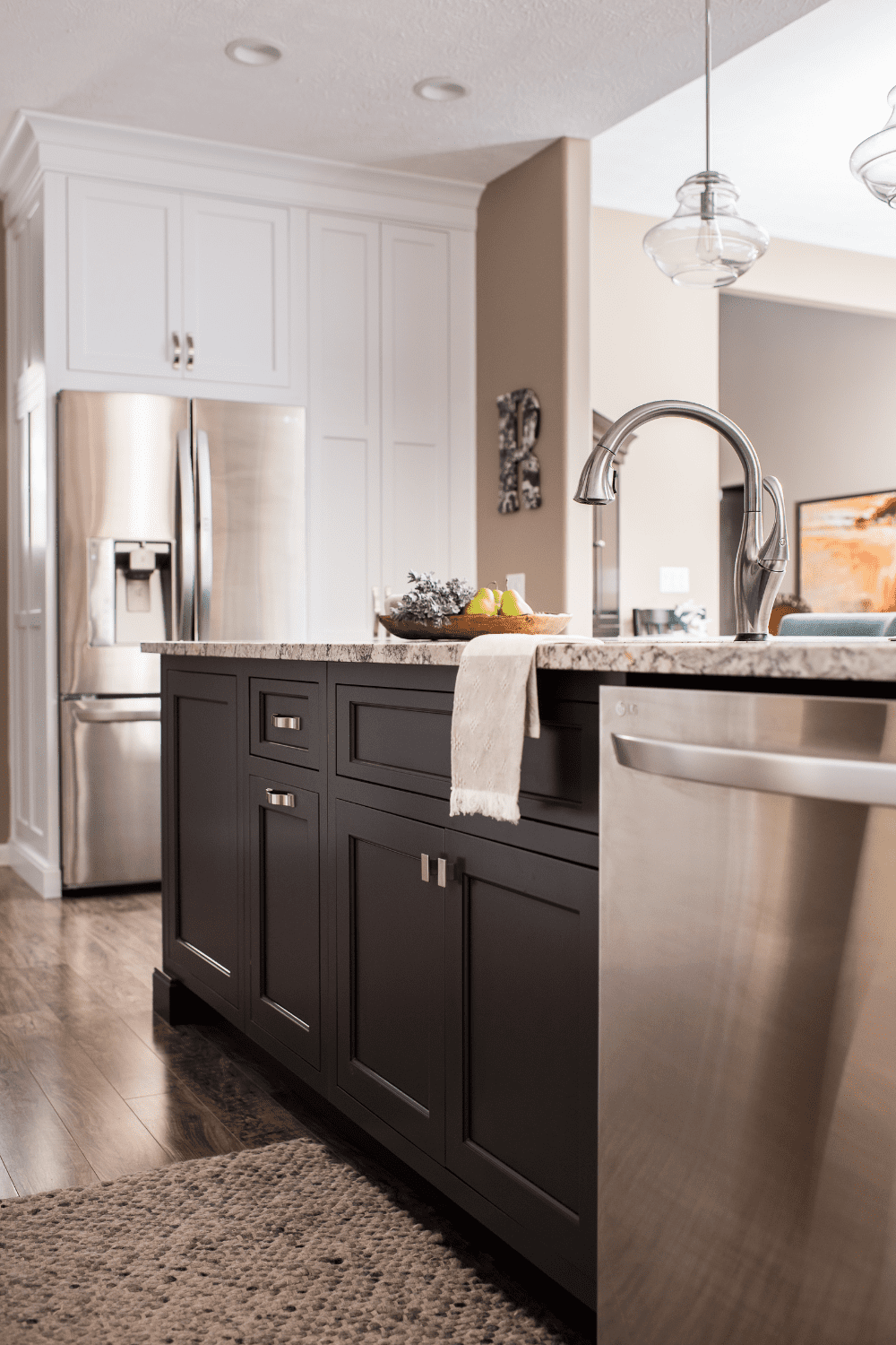 Nicholas Design Build | A versatile kitchen with stainless steel appliances.